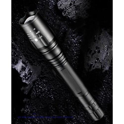 Tactical Flashlight Waterproof Flash Light Torch T6 LED Bead Brightest