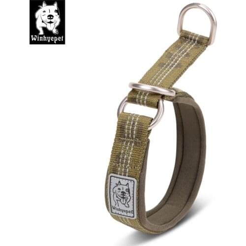 Truelove Pet Collar P chain Best Neoprene Padded Half Choke Training for Large Medium Small Bonus Dog Tracker Tag Feature YC1852
