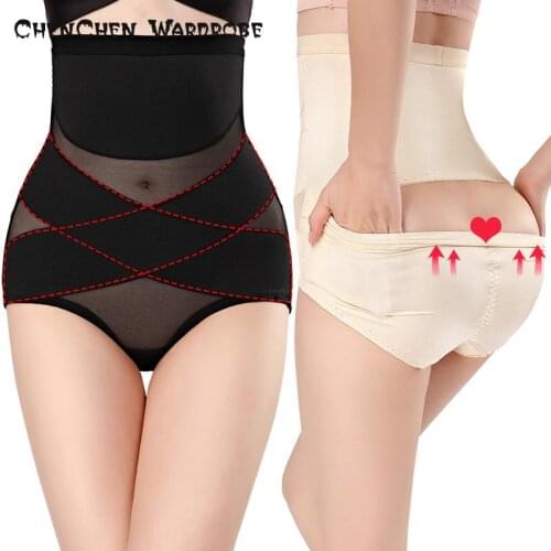 Women High Waist Trainer Shaper Tummy Control Panties Hip Butt Lifter Body Shaper Slimming Pants Underwear Weight Loss Female