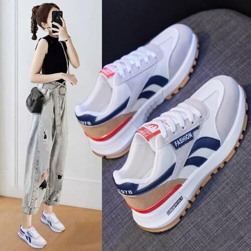 2021 New Women Sneakers Spring Fashion Shoes Ladies Womens Casual Shoes Lightweigh Vulcanized Flat Shoe Tenis