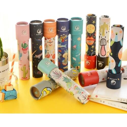 1PC Cartoon Magic Rotating Kaleidoscope Montessori Toy ChildrenS Educational Classic Toys Christmas Gifts Brinquedos Juguetes