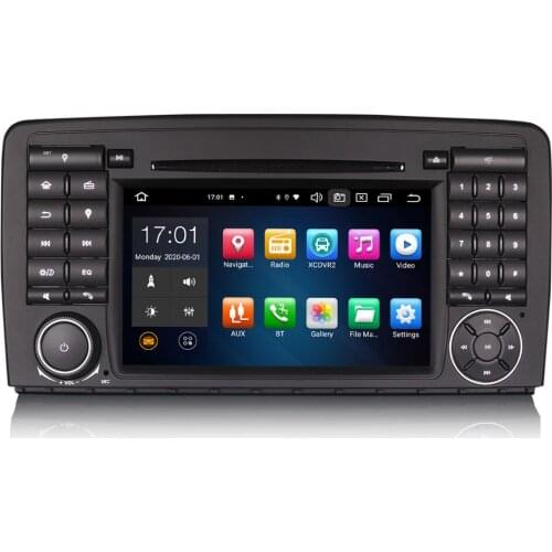 7" Android 10.0 OS Car DVD Multimedia GPS Radio System for Mercedes-Benz R-Class W251 2006-2012 R280 R300 R320 R350 R500 R63 AMG