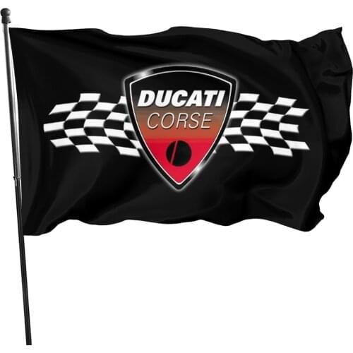 90 x 150cm DUCATI Motorcycle Flag Banner Outdoor Indoor Flag