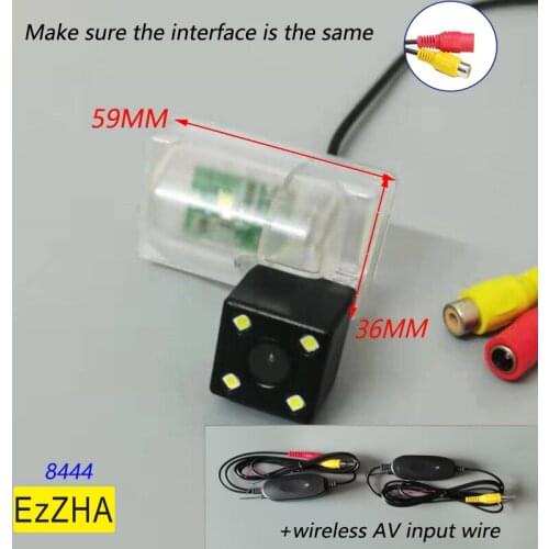 Car Parking Rear View Camera For Mazda CX9 CX-9 / CX5 CX-5 2019 2020 Vehicle Accessories Reverse Back Up car Camera 4 LED light