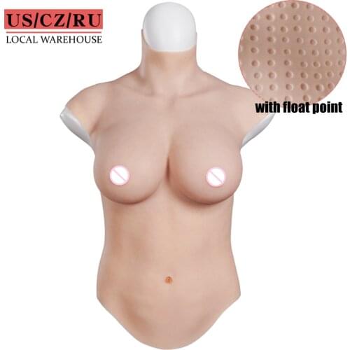 No Oil Lifetime Repair 60kg-125kg Crossdressing Fake Boobs Artificial Silicone Breast Forms Tits Shemale Trandsgender Drag Queen