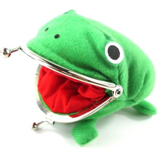 E-Mell Naruto Frog Anime Cartoon Coin Purse Manga Cute purse Coin holder Wallet 1PC