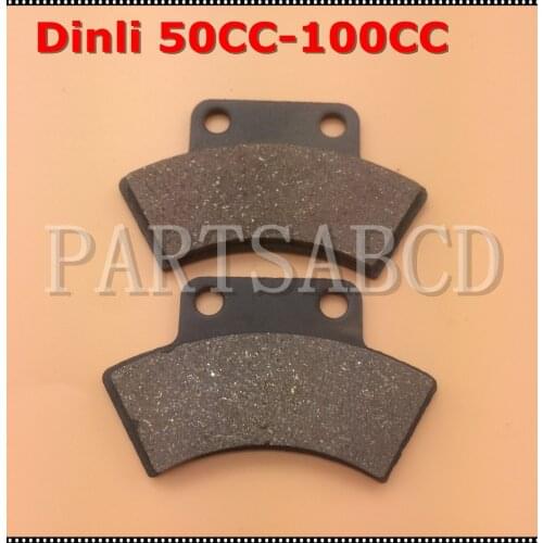 Dinli ATV Quad OEM 50CC 110cc SHOE DISK REAR BRAKE PADS