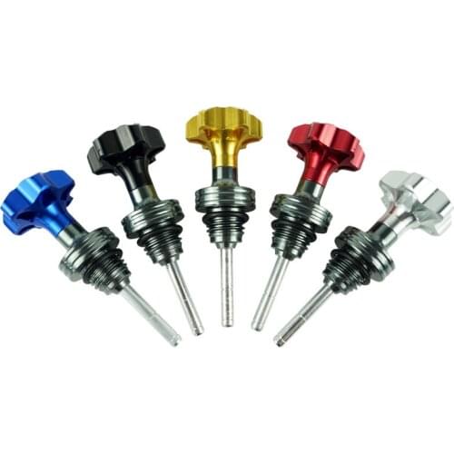 Motorcycle Engine Oil Tank Dipstick Level Gauge Meter Motorbike Oil Cap For 110cc 125CC ATV Dirt Pit Bike Go Kart Yamaha Honda