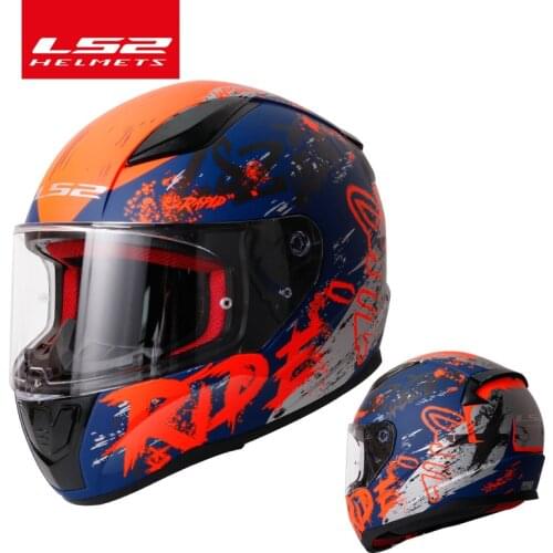 Capacete LS2 Rapid full face motorcycle helmet LS2 FF353 street racing helmets casque moto