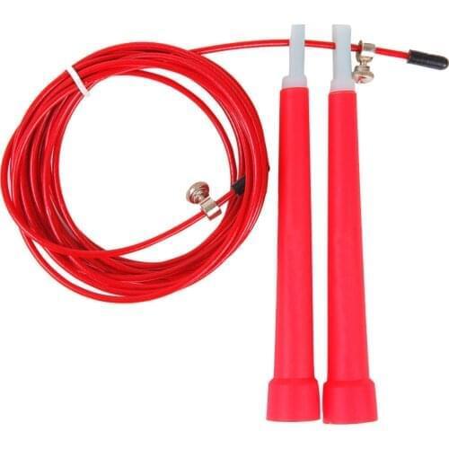 3m Skip Rope High Speed Steel Wire Skipping Adjustable Jump Rope Fitness Equipment Multicolor Springtouw allenamento in casa