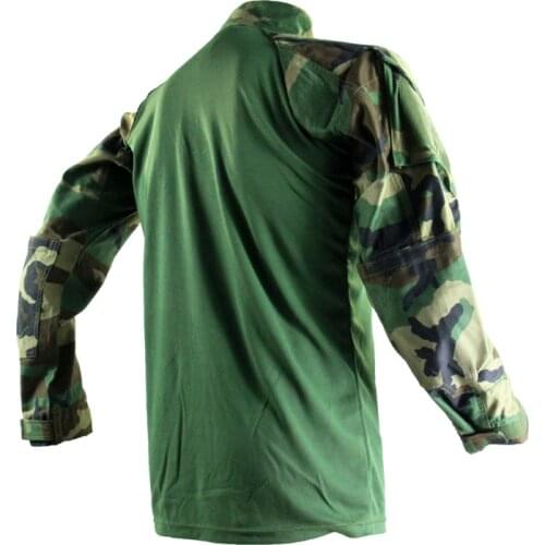 Outdoor DF Combat Coat Jungle Camouflage Training Long Sleeve Top