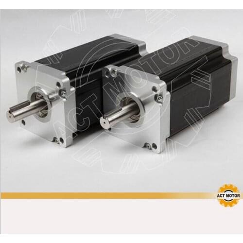 High Quality! ACT Motor 2PCS Nema42 Stepper Motor 42HS9460 100mm 6A 1700oz-in CE ROHS ISO CNC Milling Cut Router US DE JP Free