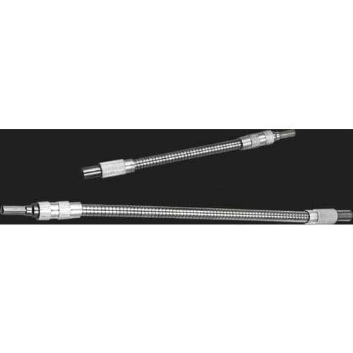 1/4 Flexible Shaft Hand/ Electric Drill Screwdriver Bit Holder Connector Metal Hex Shank Extension Rod Multi-function Shaft