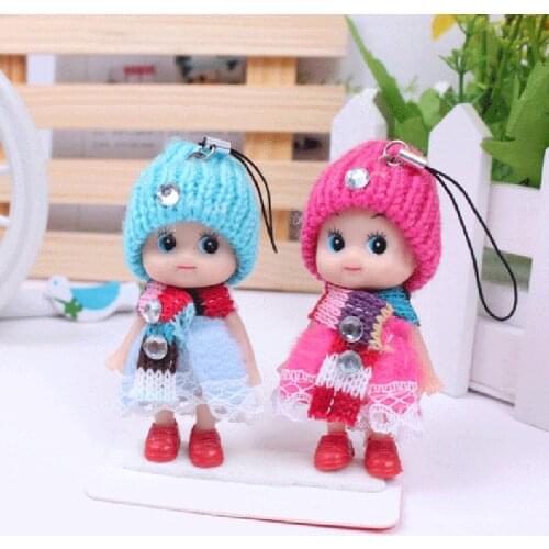 5pcs 8cm Little Kelly Confused Doll Princess Mini Simba Cute Baby Kelly Dolls Body Toys For Girls Children Gifts