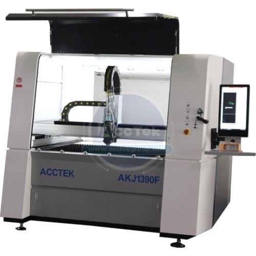 AKJ1390F Fiber Laser Cnc Cutter with Cypcut Controller and WSX Brand Cutting Head Machine