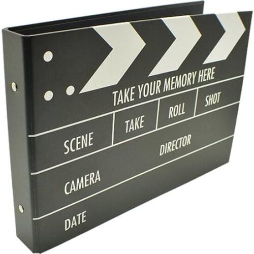 Black Leaf Diy Clapper Memoir Book фотоальбом photo album album fotografico Álbumes