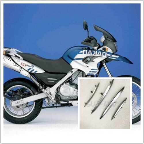 Aluminum alloy CNC fuel tank trim for BMW F650GS / DAKAR [2000-2007]