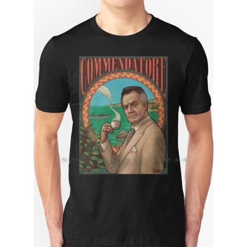 Commendatore-The Sopranos T Shirt 100% Pure Cotton Sopranos Italy Mafia Classy Gourmet Hbo Tv 2000s Fan Art Walnuts Wise Guy