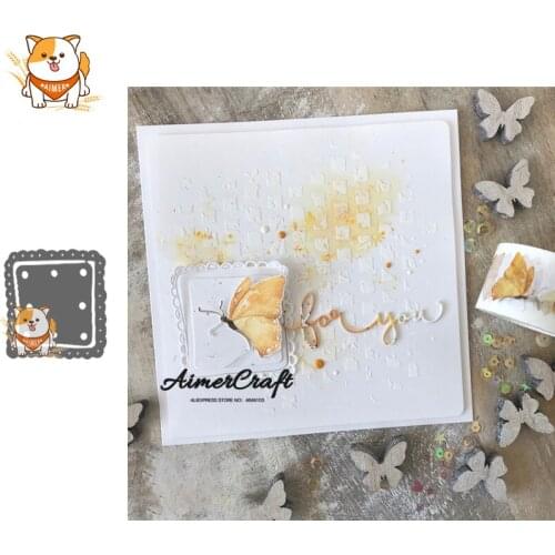 Lace Frame Border Metal Cutting Dies Scrapbooking Stencil For DIY Paper Card Decorative Embossing Die Cut Craft Dies New 2019