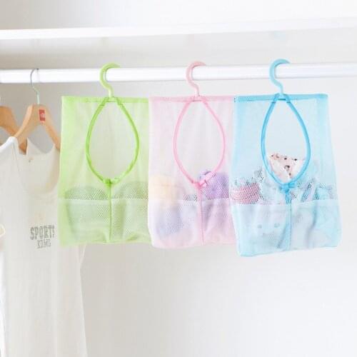 22*37cm Multi-purpose storage bag can be hanging, clothespin bags kitchen bathroom multi-subnet Bag Outdoor Dry Practical Pouch