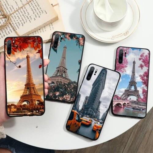 Fashion London Paris New york Phone Case For Huawei P20 P30 P40 lite Pro P Smart 2019 Mate 10 20 Lite Pro Nova 5t