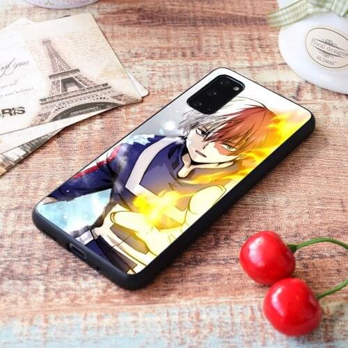 For Samsung Galaxy Shoto Todoroki Soft TPU border Samsung Galaxy Case