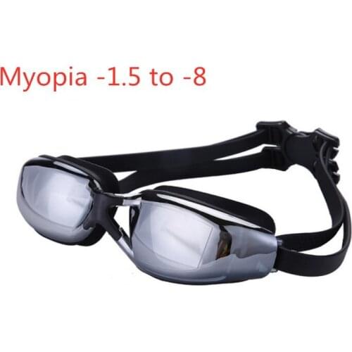 Swimming Optical Glasses Myopia Unisex Anti Fog Silicone Waterproof Diving Adult Eyewear Goggles Equipments