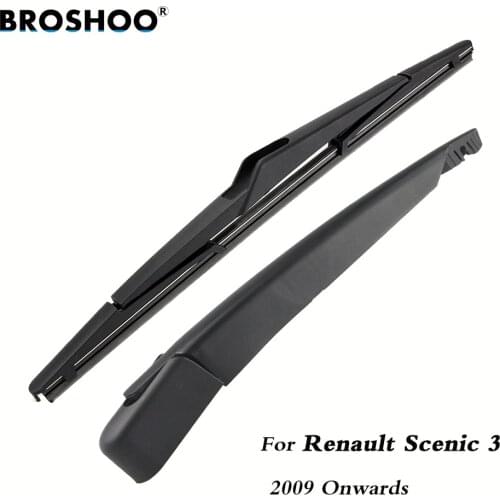 BROSHOO Car Rear Wiper Blades Back Windscreen Wiper Arm For Renault Scenic 3 (2009 Onwards) 310mm,Windshield Auto Styling