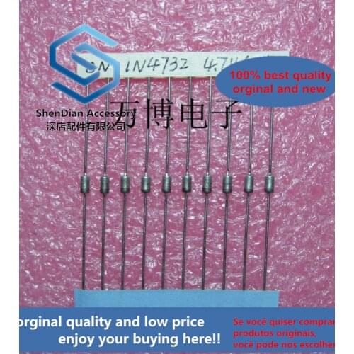 20pcs only orginal new can 1N4732 1N4732A 1W 4.7V Zener diode