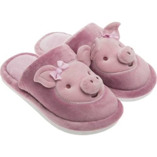 Winter/autumn kids boys cotton slippers home shoes child girls indoor slippers velvet non-slip warm shoes fashion soft slippers