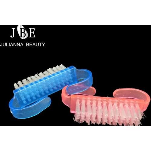 60PCS Cleaning Clean Brush Soft Remove Dust Small Angle Clean Brush 3 Colors Tool File Manicure Pedicure Art Care Manicure