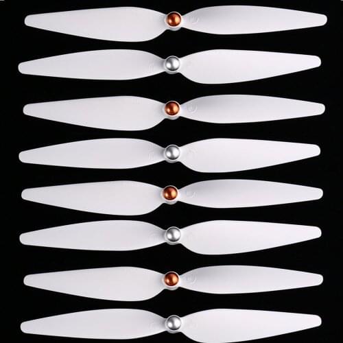 8pcs 1046 Propeller for fimi 1080P Drone Self-locking Blade Props Spare Parts White Prop for FIMI Drone Accessories CW CCW