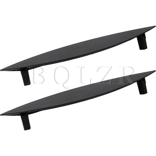 BQLZR 2 Pcs 8559751 Plastic Black Dryer Door Handle with 7.24" Hole Distance