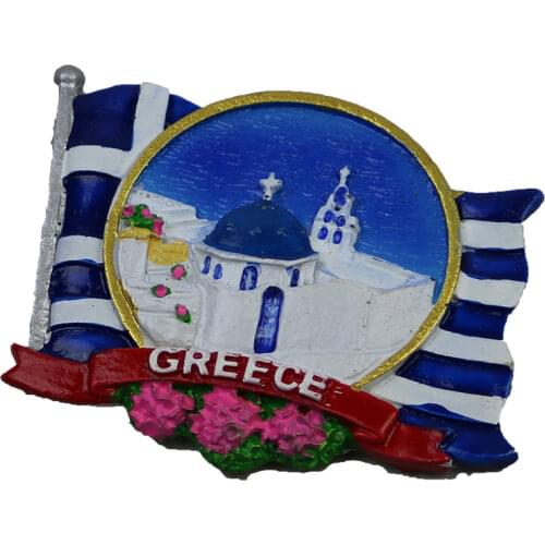 Italy Greece Roma World Tourism Scenery Fridge 3D Magnets Travel Souvenir Refrigerator Magnetic Sticker Home Decoration Gift