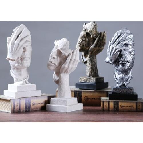 Creative silence abstract sculpture crafts RETRO art gift items office room decoration cabinet craft dies spinner