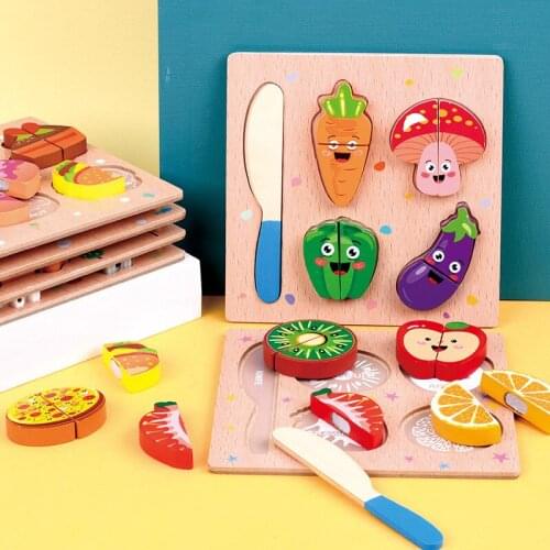 Mupin early Enlightenment intelligence toys 0-6 years old childrens wood cutting string puzzle wood toys educational toys