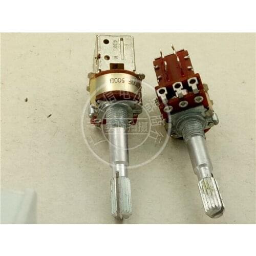 Original new 100% 148 TYPE single band pull switch potentiometer B500R length 35MM