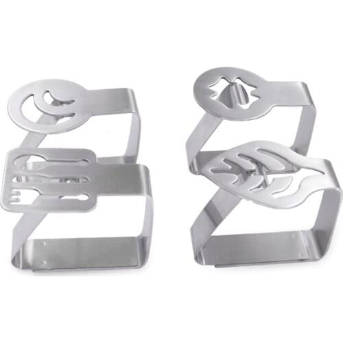 Stainless Steel Thicken Tablecloth Clamp Table Cloth Clips Wedding Table Cover Holder 2.5-3.5cm Thickness Desktop Utility