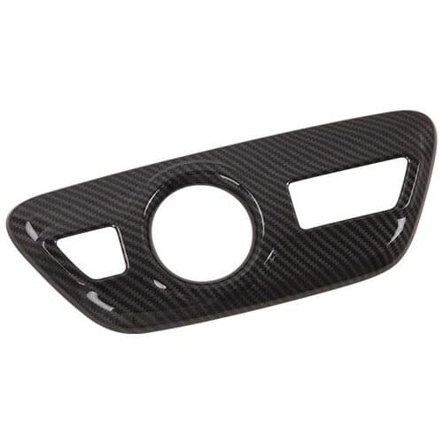 Applicable to 2020 Prius - ABS black carbon fiber inner trim