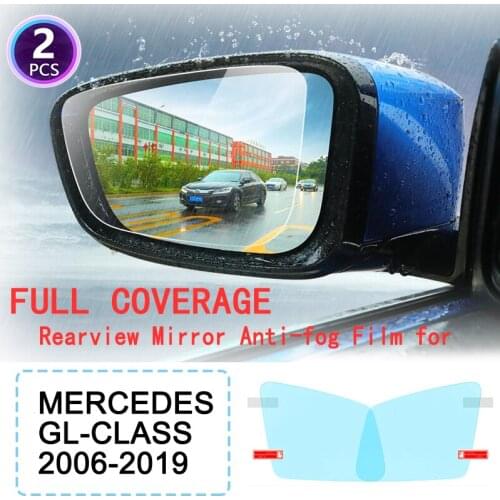 Anti Fog Film Full Cover Rearview Mirror for Mercedes Benz GL Class GLS X164 X166 GL450 GL500 GL320 GLS320 320 400 Stickers