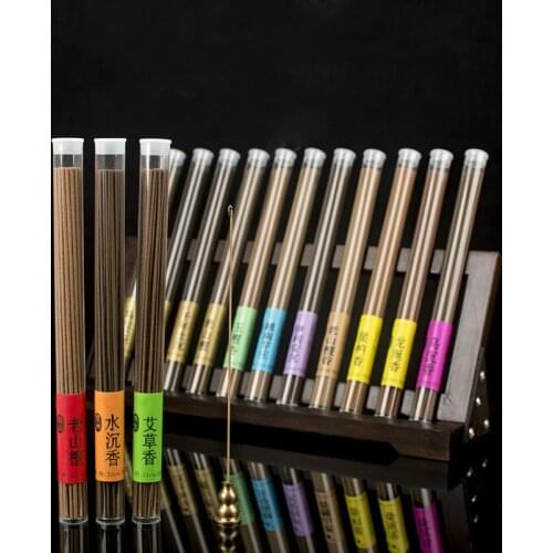 Tibetan Incense Sticks 20g/box Natural Laoshan Sandalwood Stick Incense Health Wormwood Indian Incense Optional Incense Burner
