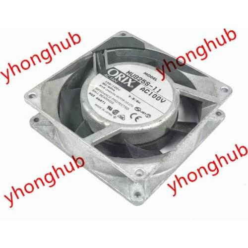 ORIX MU925S-11 AC 100V 9.5/8W 90x90x25mm Server Cooling Fan