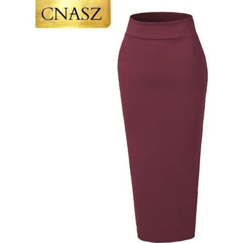 Ladies Designer Knitted Pencil Tied Skirts For Muslim Women Girls Wear Sexy Tight Skirt Long