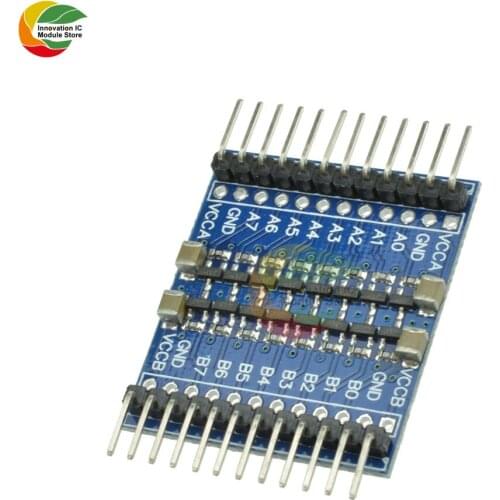 Ziqqucu 8-Channel 5V/3.3V IIC UART SPI TTL Bi-Directional Logic Level Converter for Raspberry Pi
