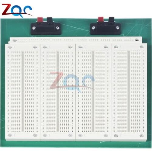 4 In 1 700 Position Point SYB-500 Tiepoint PCB Solderless Bread Board Breadboard