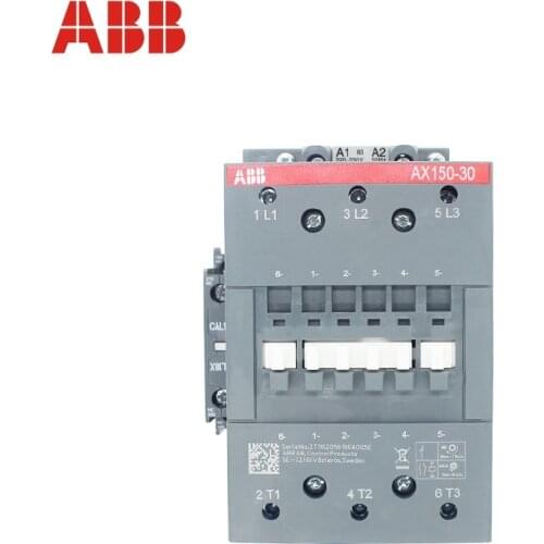 ABB 3-ploe contactors AX series 1NC & 1NO 50HZ/60HZ 24V~440V 150A AX150-30-11