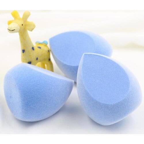 Velvet Makeup Sponge, Microfiber Surface, Cosmetic Puff, Water Drop Mixing Puff, Foundation Tools, 1pc