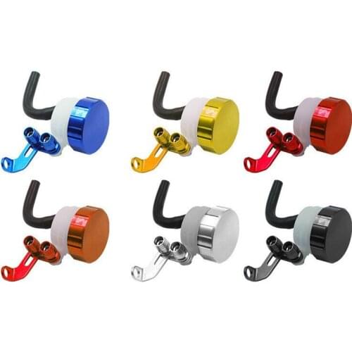 CNC Motorcycle Front Brake Fluid Reservoir Clutch Tank Oil Fluid Cup For SUZUKI GSXR 600 750 GSXR1000 GSX R 650 750 1000