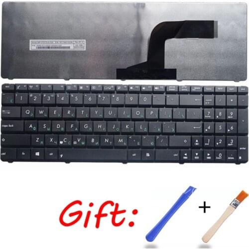 GZEELE Russian for Asus N50 N53S N53SV K52F K53S K53SV K72F K52 A53 A52J U50 G51 N51 N52 N53 G73 X61G X61 RU Laptop keyboard