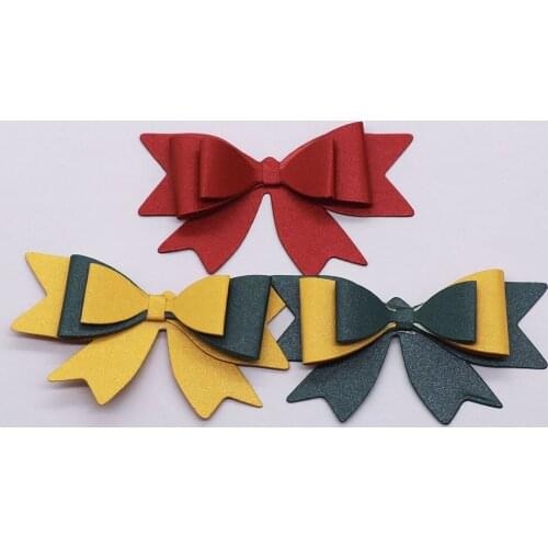 Bow Dies Metal Cutting Dies Cut Die Mold Decoration Scrapbook Paper Craft Knife Mould Blade Punch Stencils Dies